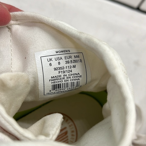 Palladium Pampa Hi L’Original size 8 White Lace Up Boots Lug Sole - Picture 8 of 16